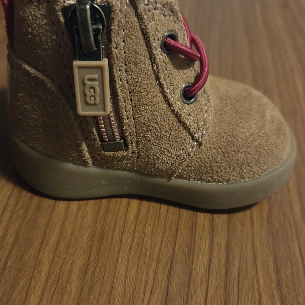 UGG Tan Baby Booties - Picture 6 of 10